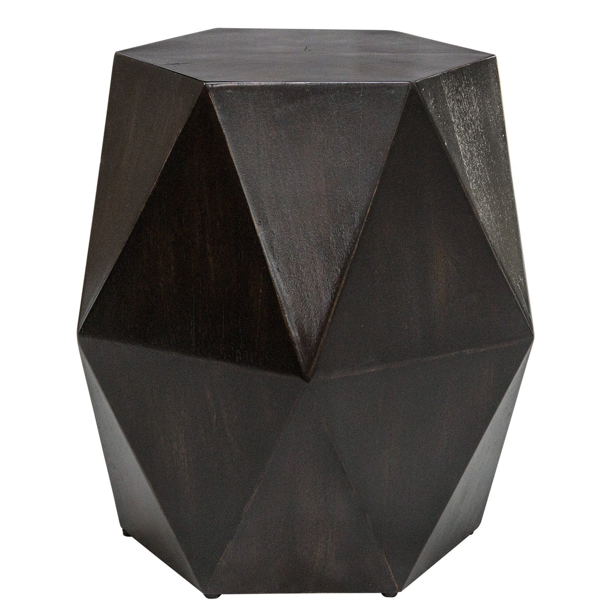 Uttermost Living Volker Black Geometric Accent Table House of Isabella UK