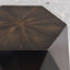 Uttermost Living Volker Black Geometric Accent Table House of Isabella UK