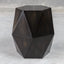 Uttermost Living Volker Black Geometric Accent Table House of Isabella UK