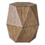 Uttermost Living Volker Honey Geometric Accent Table House of Isabella UK
