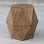 Uttermost Living Volker Honey Geometric Accent Table House of Isabella UK