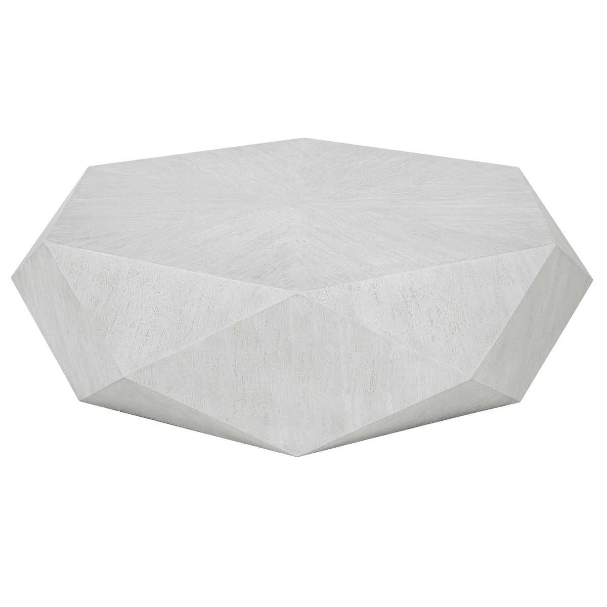 Uttermost Living Volker White Coffee Table House of Isabella UK