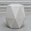 Uttermost Living Volker White Geometric Accent Table House of Isabella UK