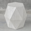 Uttermost Living Volker White Geometric Accent Table House of Isabella UK