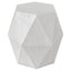 Uttermost Living Volker White Geometric Accent Table House of Isabella UK