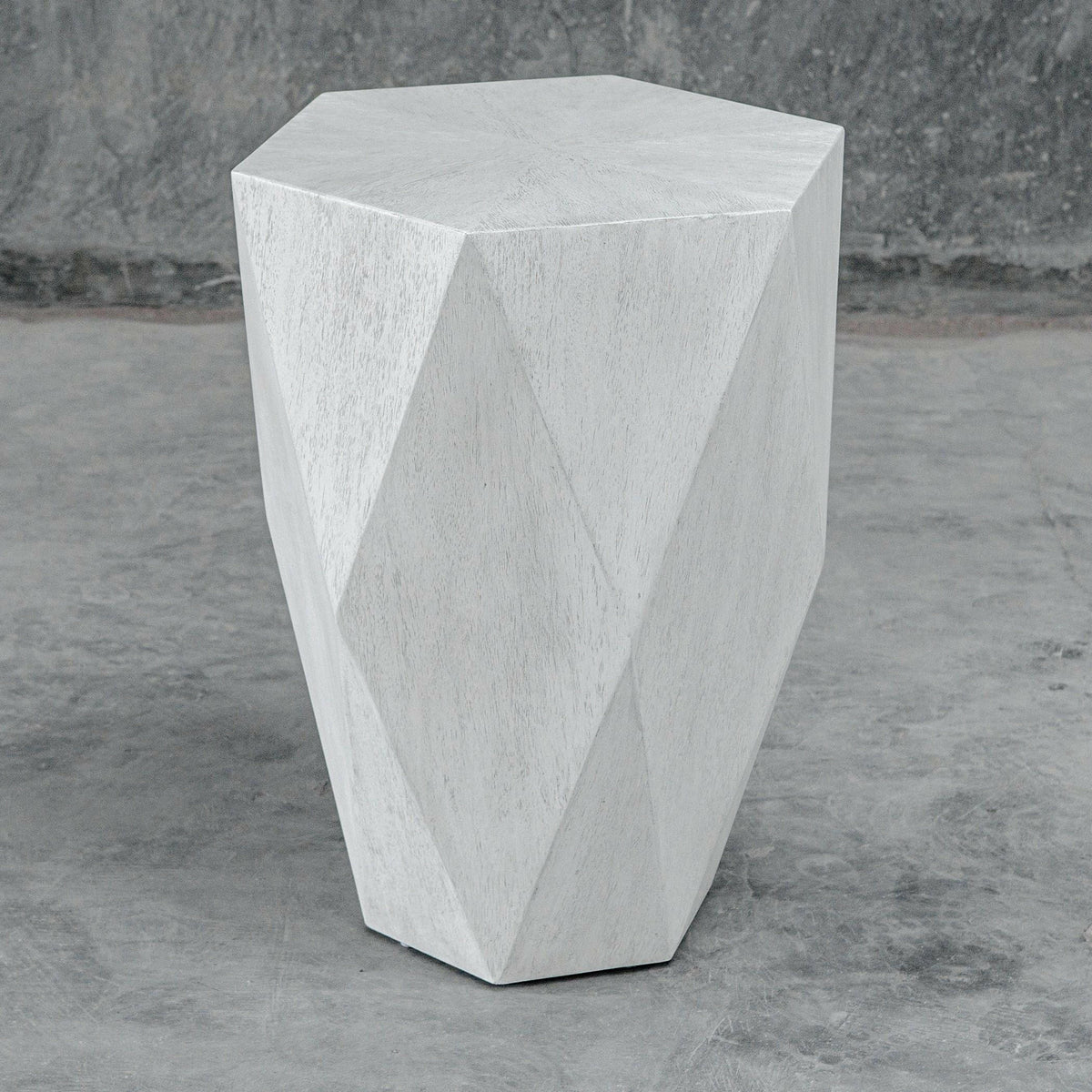Volker White Side Table.