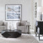 Uttermost Living Volker Worn Black Coffee Table House of Isabella UK