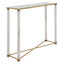 Uttermost Living White Pillar Console Table House of Isabella UK