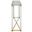 Uttermost Living White Pillar Console Table House of Isabella UK
