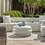 Uttermost Living Winded Outdoor White Coffee Table House of Isabella UK