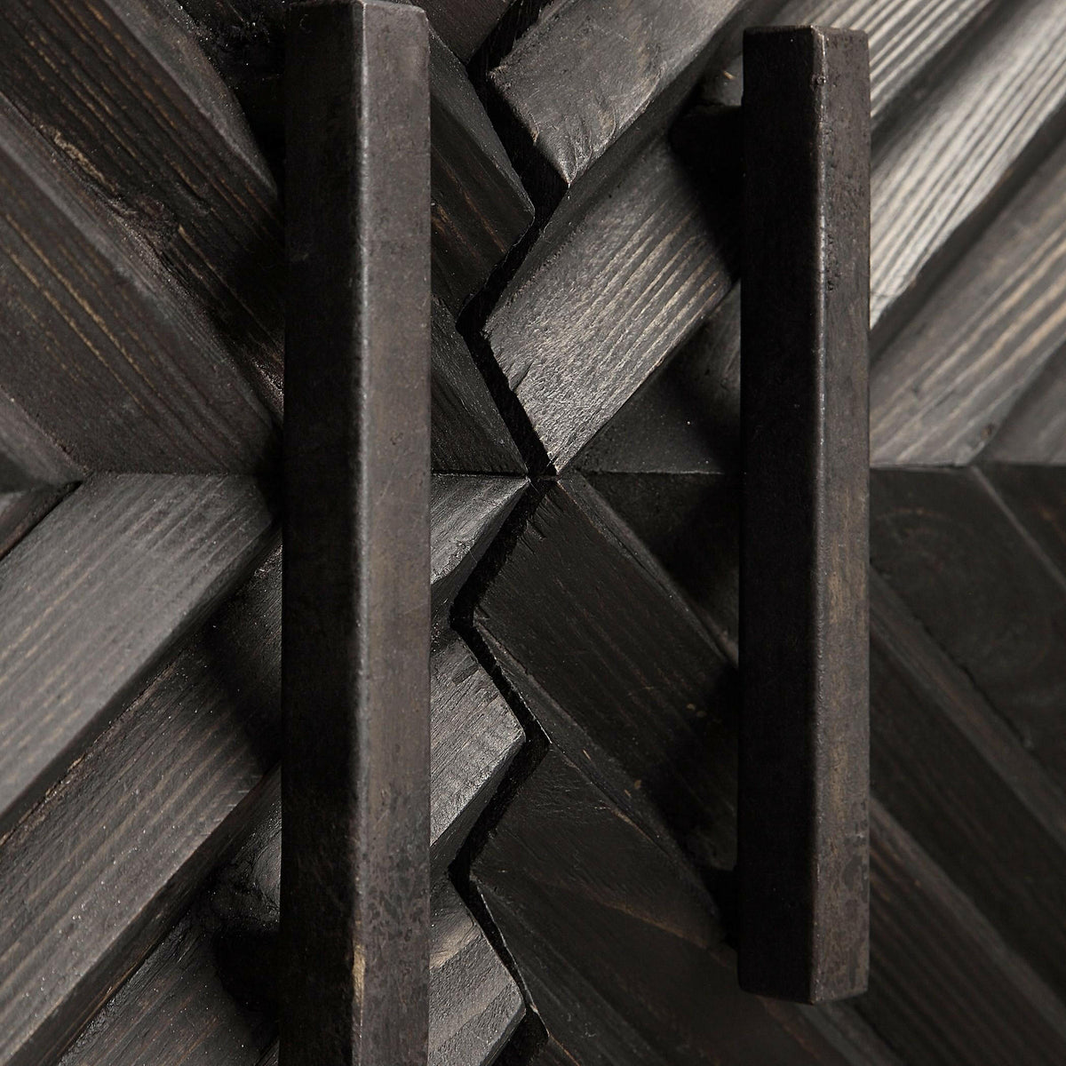 Zadie Ebony Accent Cabinet.