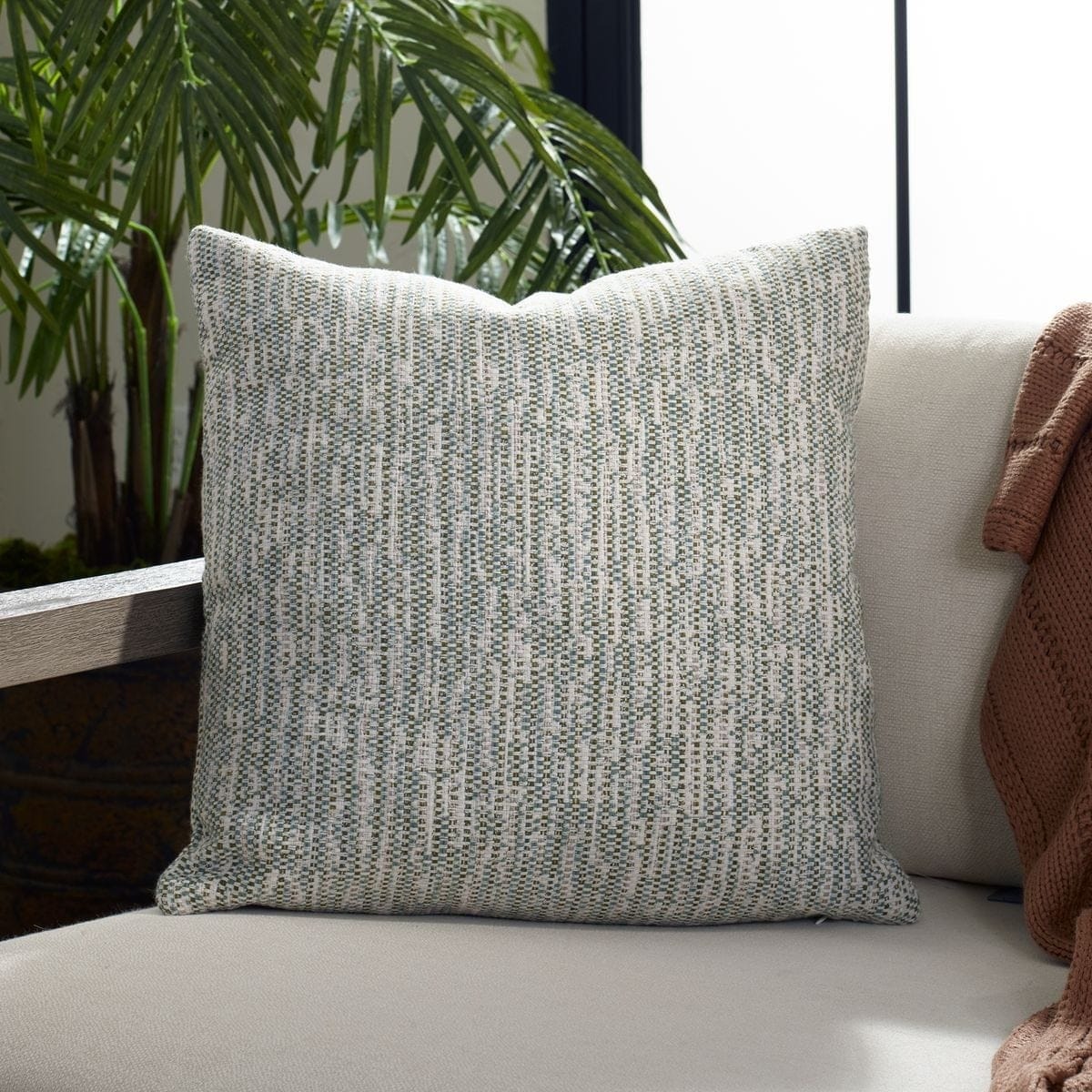 Uttermost Living Zenith Outdoor Cushion in Juniper House of Isabella UK