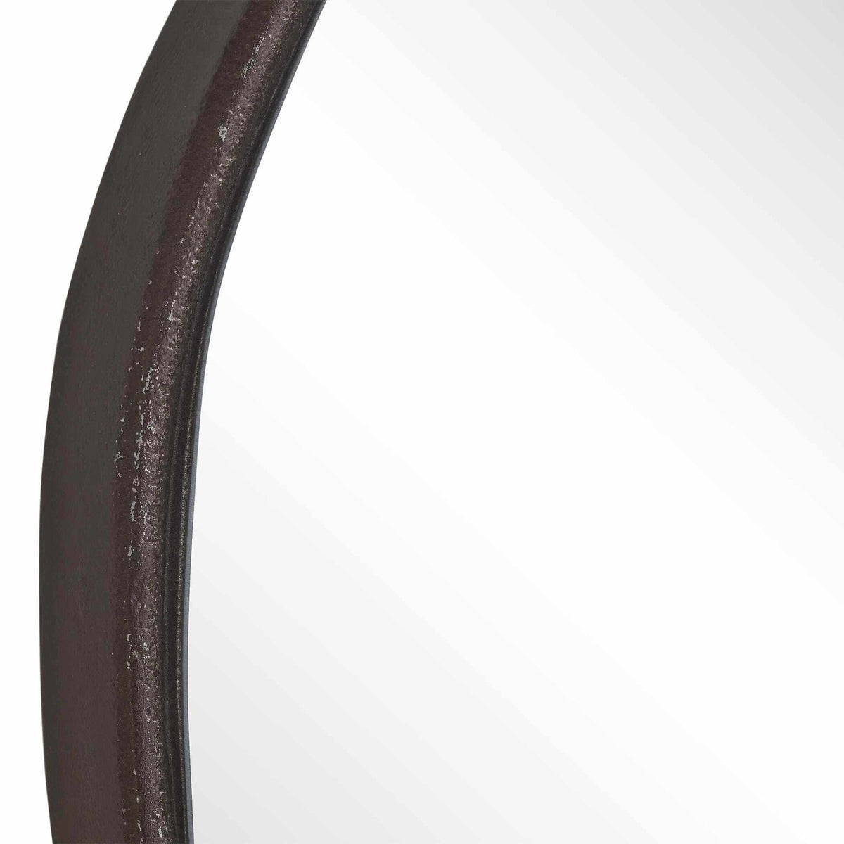 Lowen Round Bronze Mirror