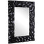 Malosi Black Carved Mirror