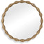 Marietta Round Brass Mirror