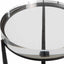 Midas Dark Bronze Round Side Table