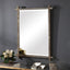 Uttermost Mirrors Abanu Rectangular Vanity Mirror in Gold House of Isabella UK