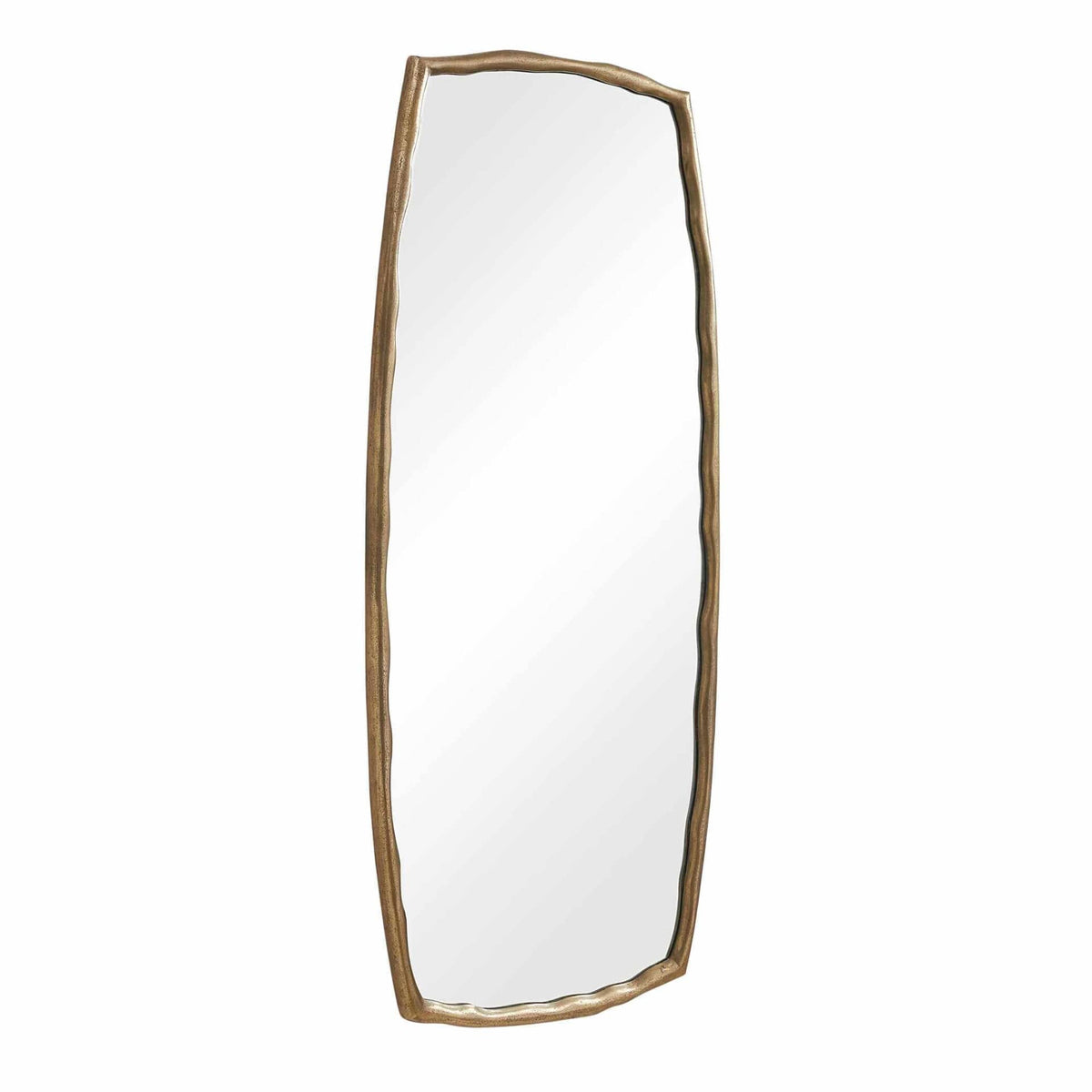 Uttermost Mirrors Adair Antique Brass Tall Mirror House of Isabella UK