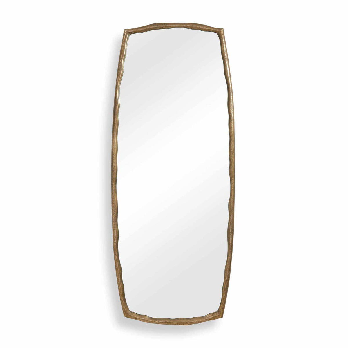 Uttermost Mirrors Adair Antique Brass Tall Mirror House of Isabella UK