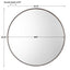 Uttermost Mirrors Agoura Round Mirror - 48 Silver House of Isabella UK