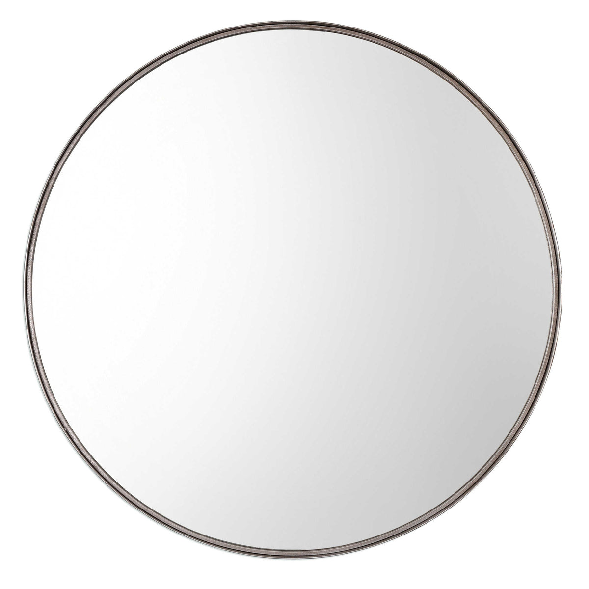 Uttermost Mirrors Agoura Round Mirror - 48 Silver House of Isabella UK