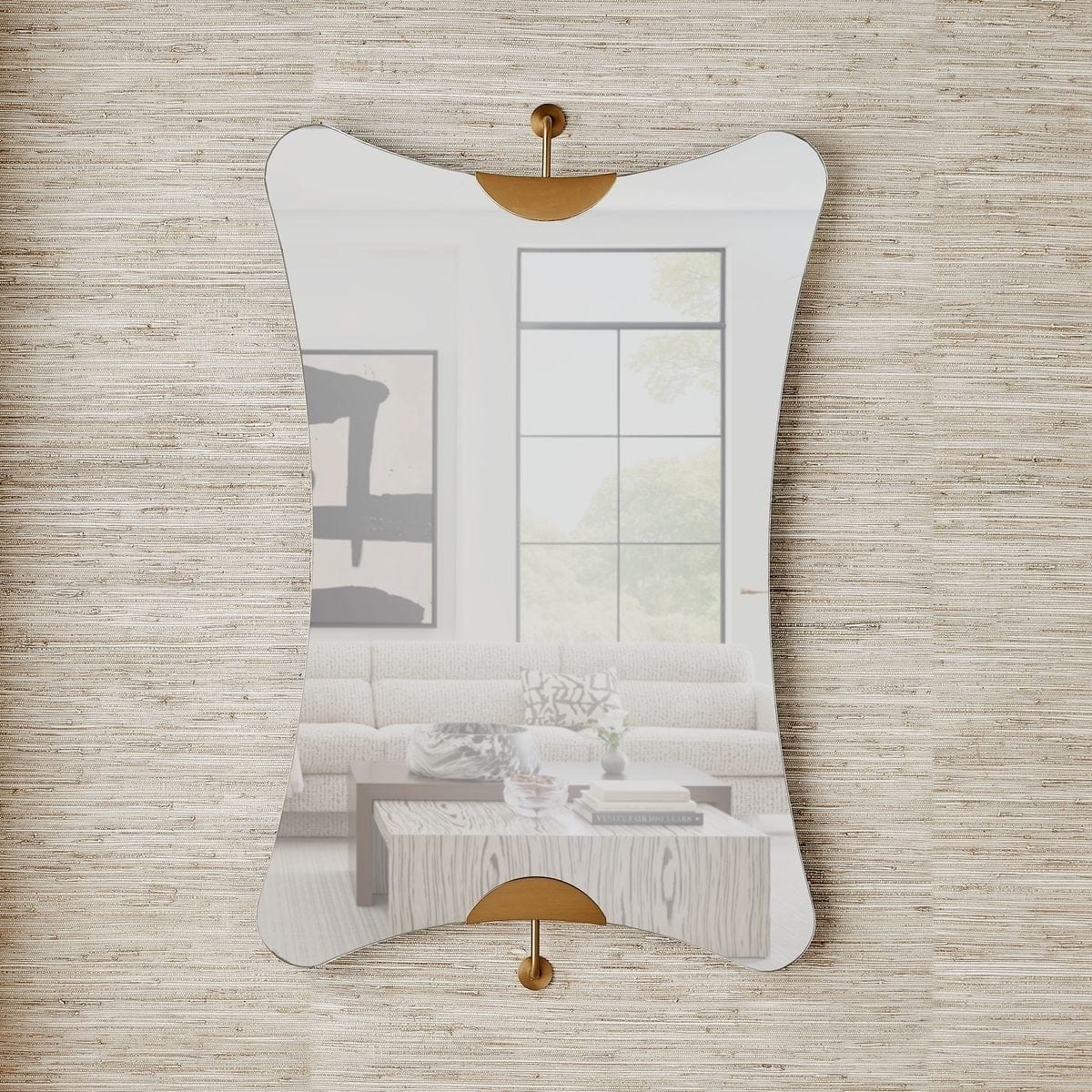 Uttermost Mirrors Ahead of the Curve Mirror - Medium House of Isabella UK