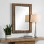 Uttermost Mirrors Aldous Walnut Rectangular Mirror House of Isabella UK