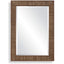 Uttermost Mirrors Aldous Walnut Rectangular Mirror House of Isabella UK