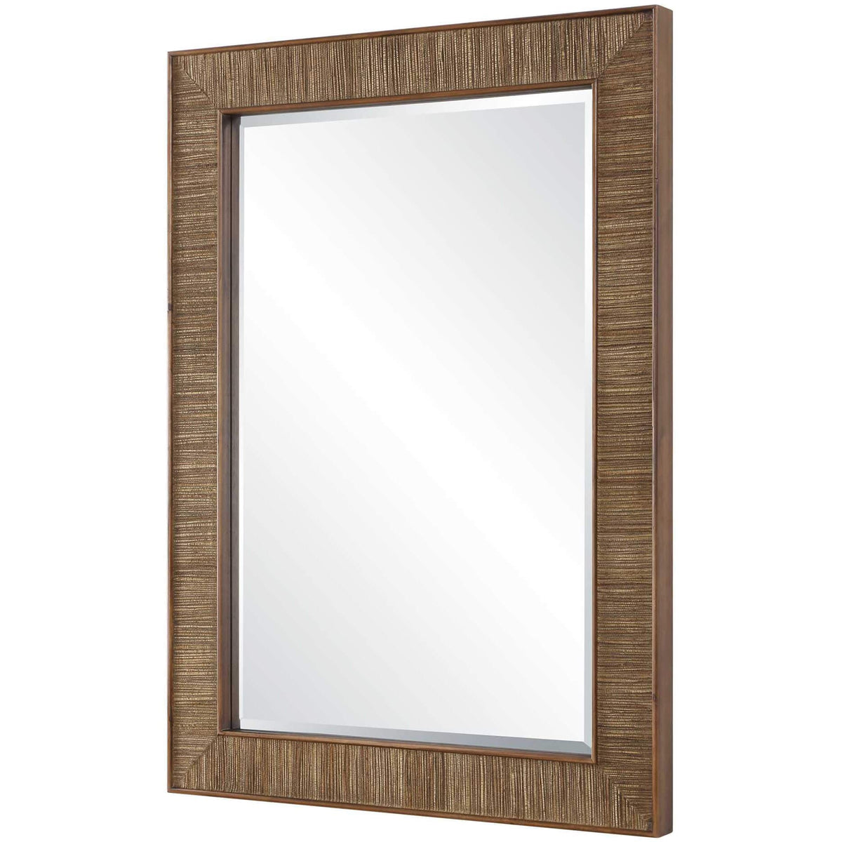 Uttermost Mirrors Aldous Walnut Rectangular Mirror House of Isabella UK