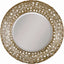 Uttermost Mirrors Alita Champagne Woven Metal Mirror House of Isabella UK