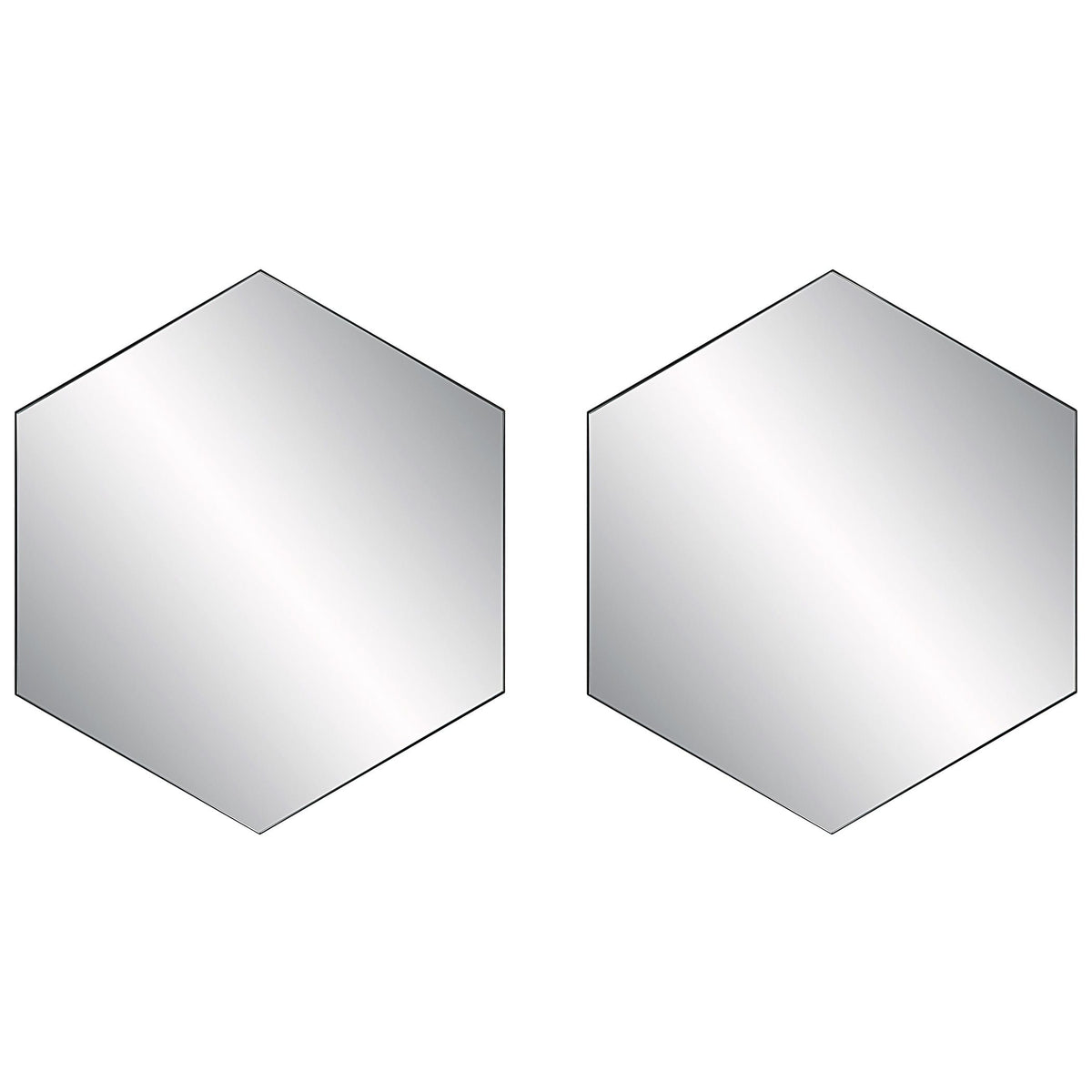 Uttermost Mirrors Amaya Octagonal Mirrors, S/2 House of Isabella UK