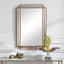 Uttermost Mirrors Amherst Brushed Gold Mirror House of Isabella UK