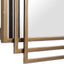 Uttermost Mirrors Amherst Brushed Gold Mirror House of Isabella UK