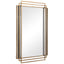 Uttermost Mirrors Amherst Brushed Gold Mirror House of Isabella UK
