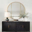 Uttermost Mirrors Amram Antique Brass Round Mirror House of Isabella UK