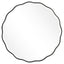 Uttermost Mirrors Aneta Black Round Mirror House of Isabella UK