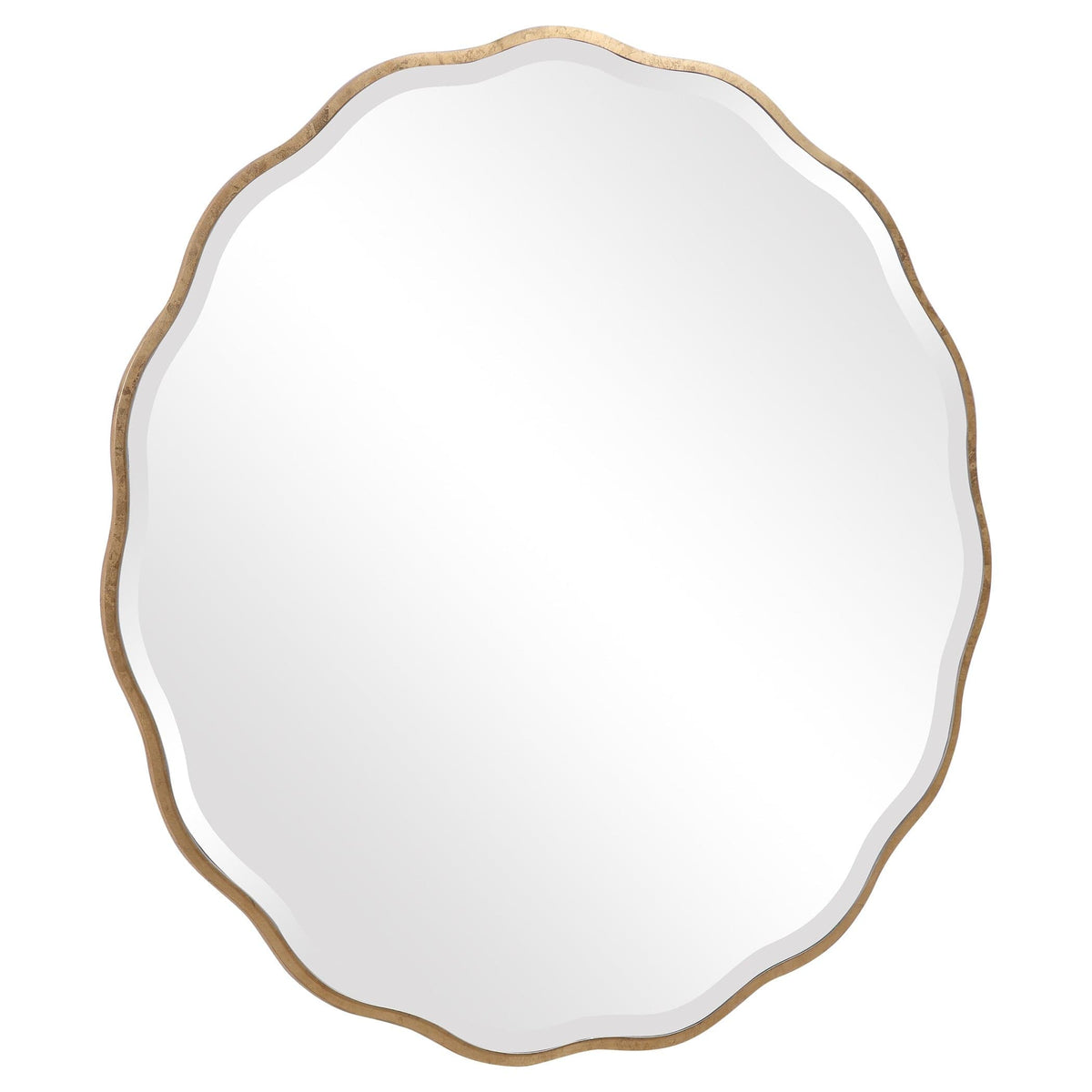 Uttermost Mirrors Aneta Gold Round Mirror House of Isabella UK