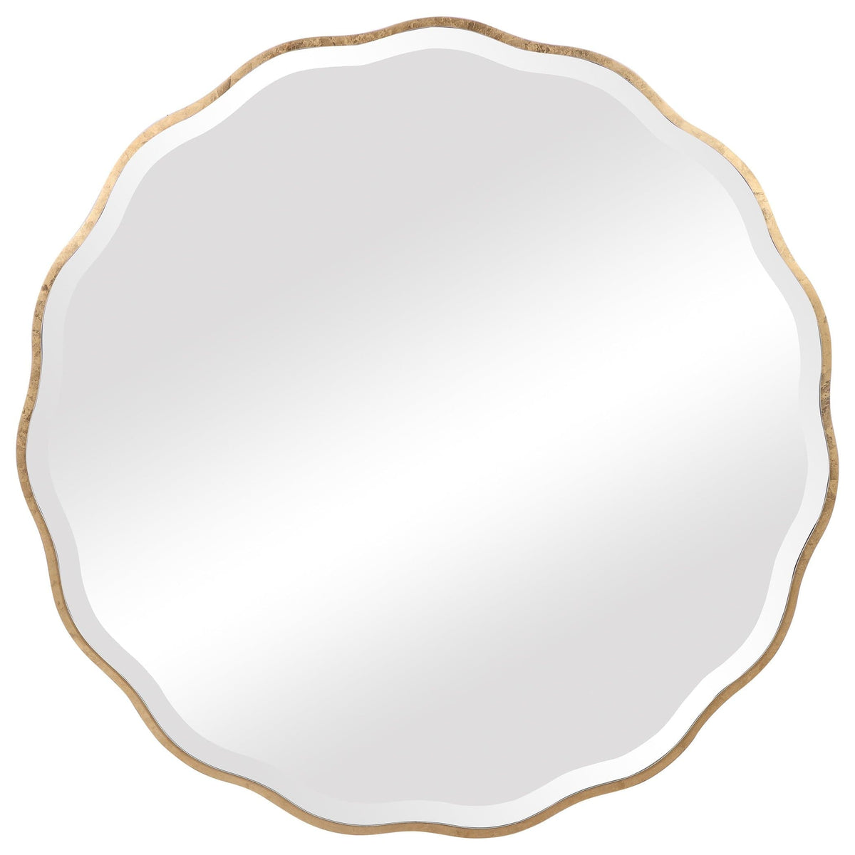Uttermost Mirrors Aneta Gold Round Mirror House of Isabella UK