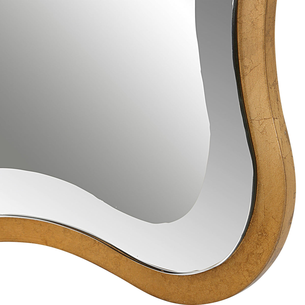 Uttermost Mirrors Aneta Gold Scalloped Mirror House of Isabella UK