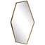 Uttermost Mirrors Ankara Brass Hexagon Mirror House of Isabella UK