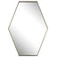 Uttermost Mirrors Ankara Brass Hexagon Mirror House of Isabella UK