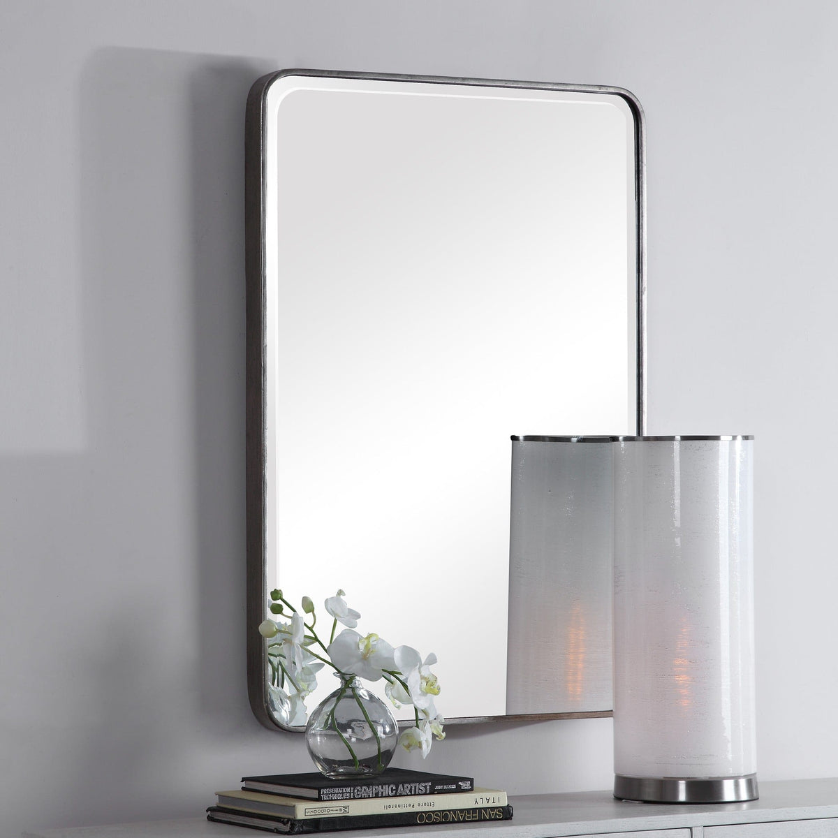 Uttermost Mirrors Aramis Silver Mirror House of Isabella UK