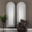 Uttermost Mirrors Argenton Aged Gray Arch Mirror House of Isabella UK