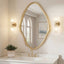 Uttermost Mirrors Aster Abstract Gold Mirror House of Isabella UK
