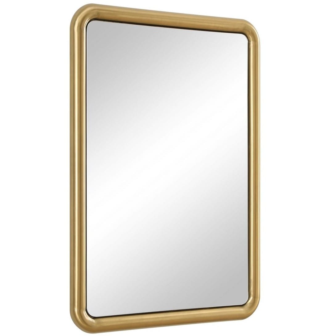 Uttermost Mirrors Atkinson Modern Mirror in Brass House of Isabella UK