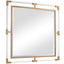 Uttermost Mirrors Balkan Golden Square Mirror House of Isabella UK
