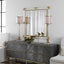 Uttermost Mirrors Balkan Golden Square Mirror House of Isabella UK