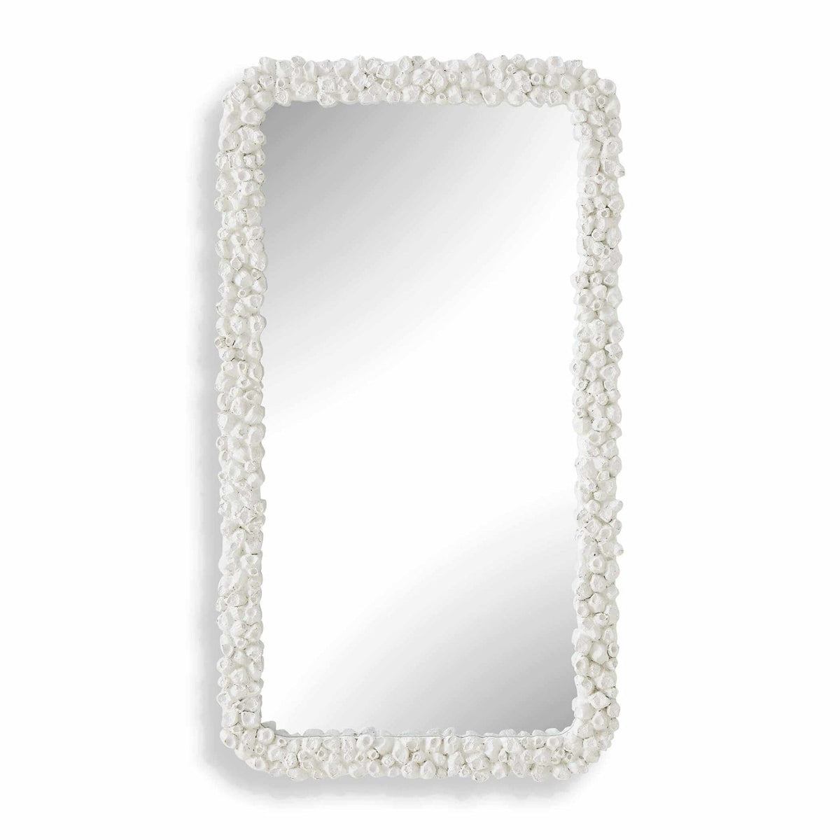 Uttermost Mirrors Barnacle Rectangular White Mirror House of Isabella UK
