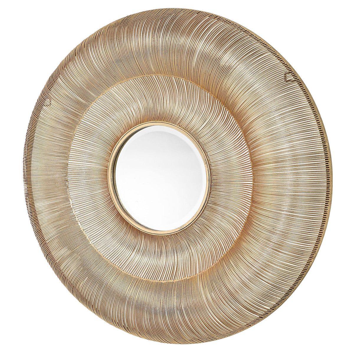 Uttermost Mirrors Bauble Round Gold Mirror House of Isabella UK