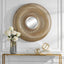 Uttermost Mirrors Bauble Round Gold Mirror House of Isabella UK